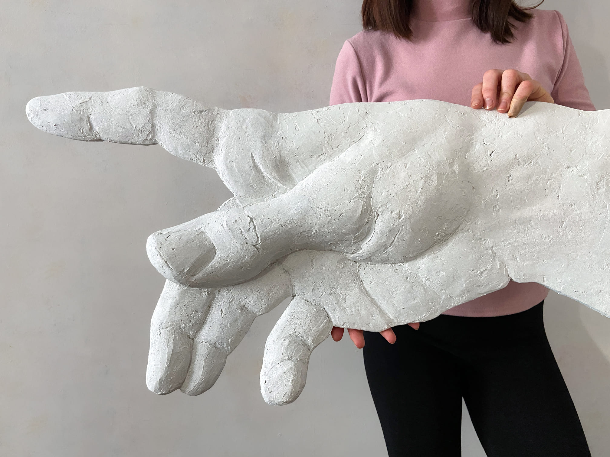 Большой декор - Руки Сотворение Адама Микеланджело